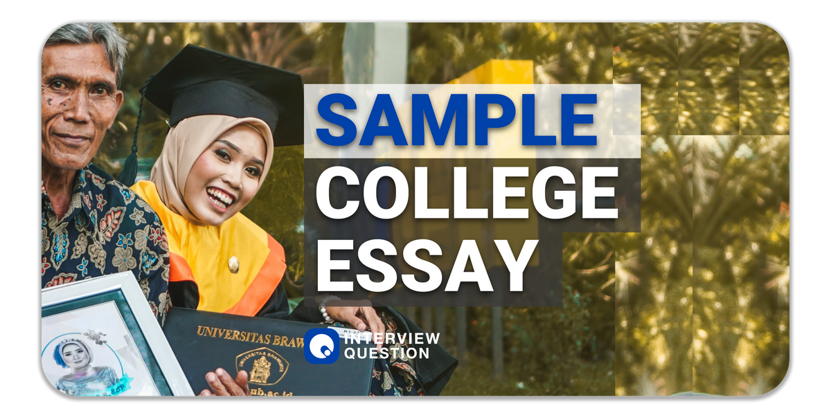 College Application Essay - A 500 Words Example