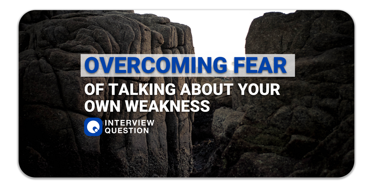 Are you afraid of discussing your weaknesses in an interview? Conquer this fear and do better at such interview questions.